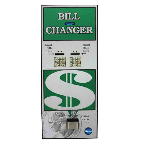 BC1600 High Security Rear Load Bill-to-Coin Change Machine