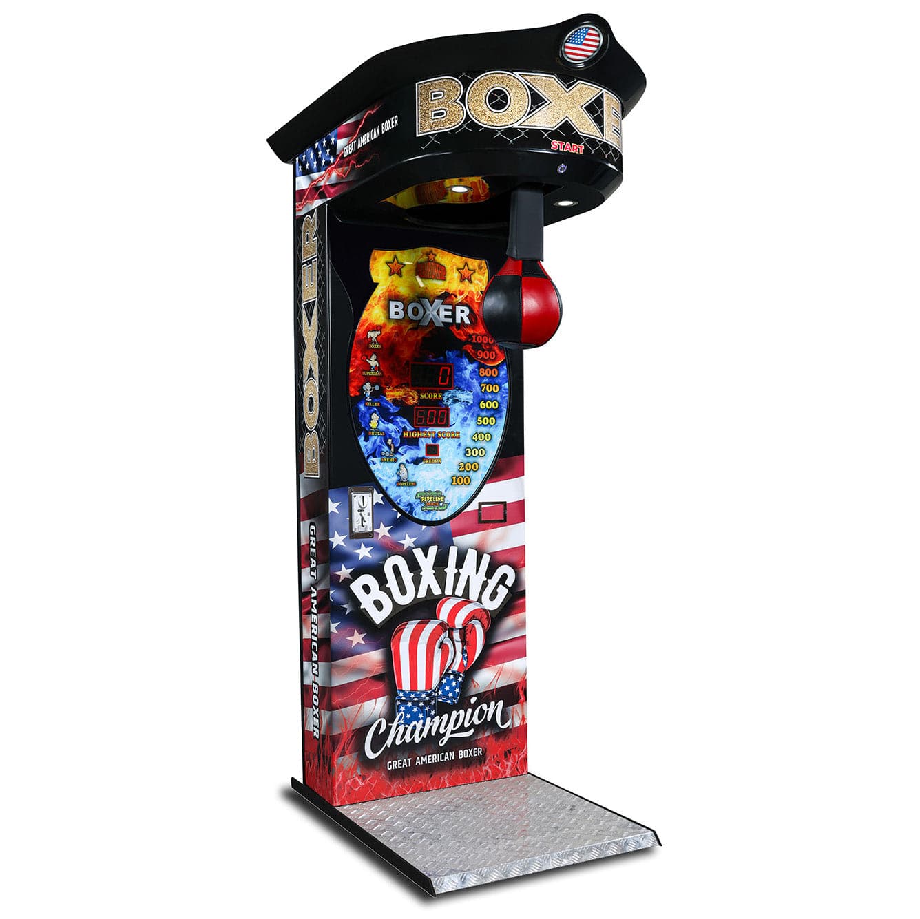 Boxer Champion Punching Arcade Game Machine - Image 3