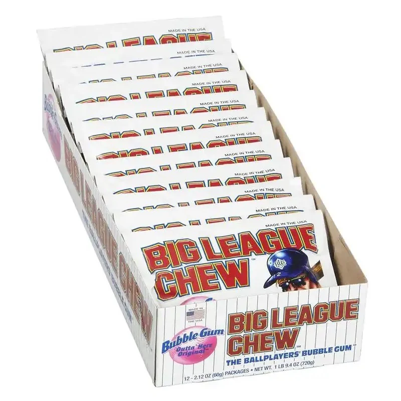 Big League Chew® Original  Bubble Gum 108 ct/Case - Image 3