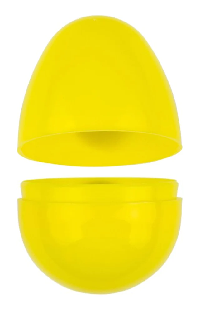 Empty Yellow Easter Eggs 2000 Pc Per Case
