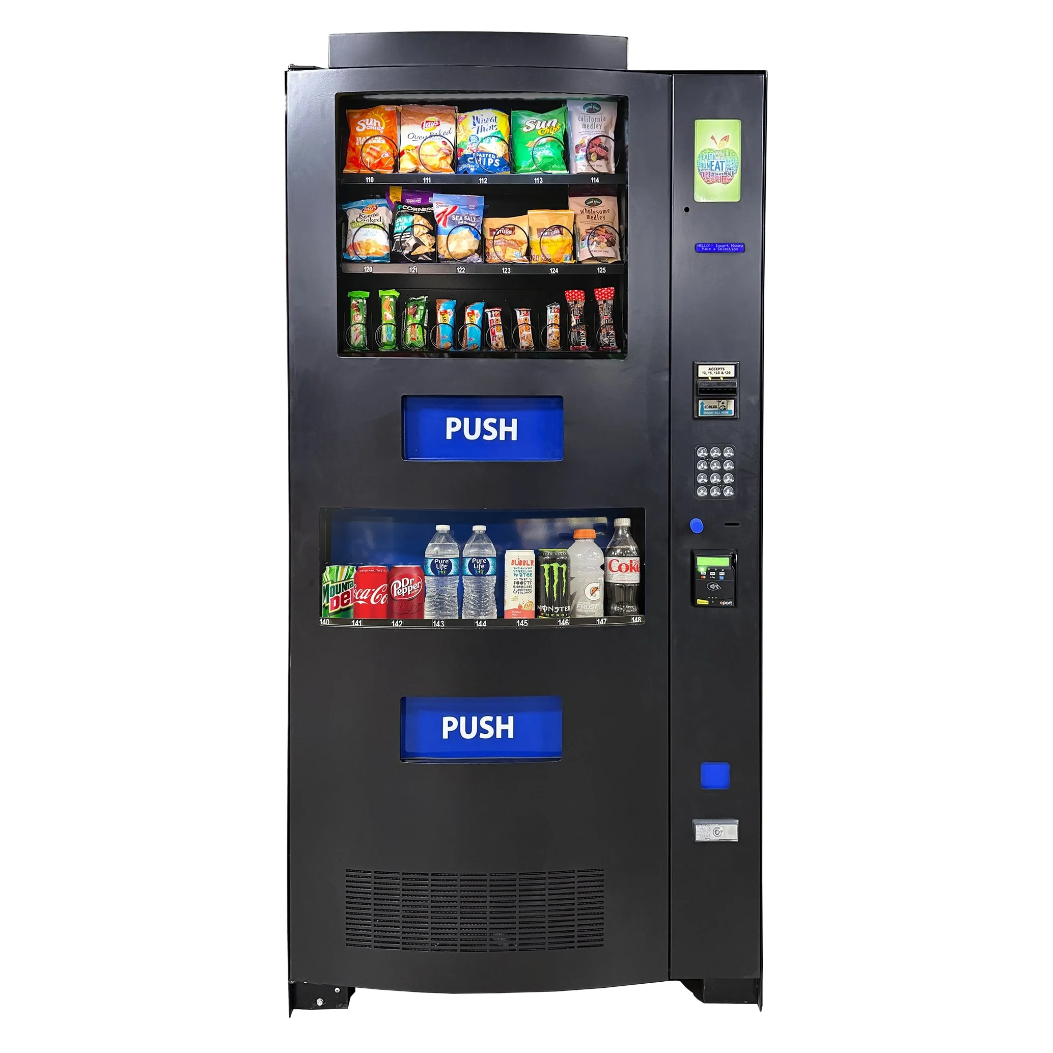Healthy Vending Machine - Seaga Quickbreak QB2200 Combo