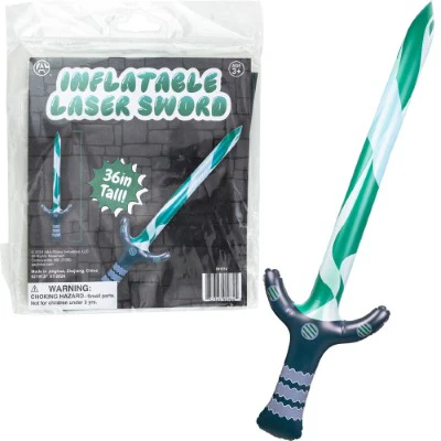 Inflatable Toy Laser Sword 36in (12pcs)