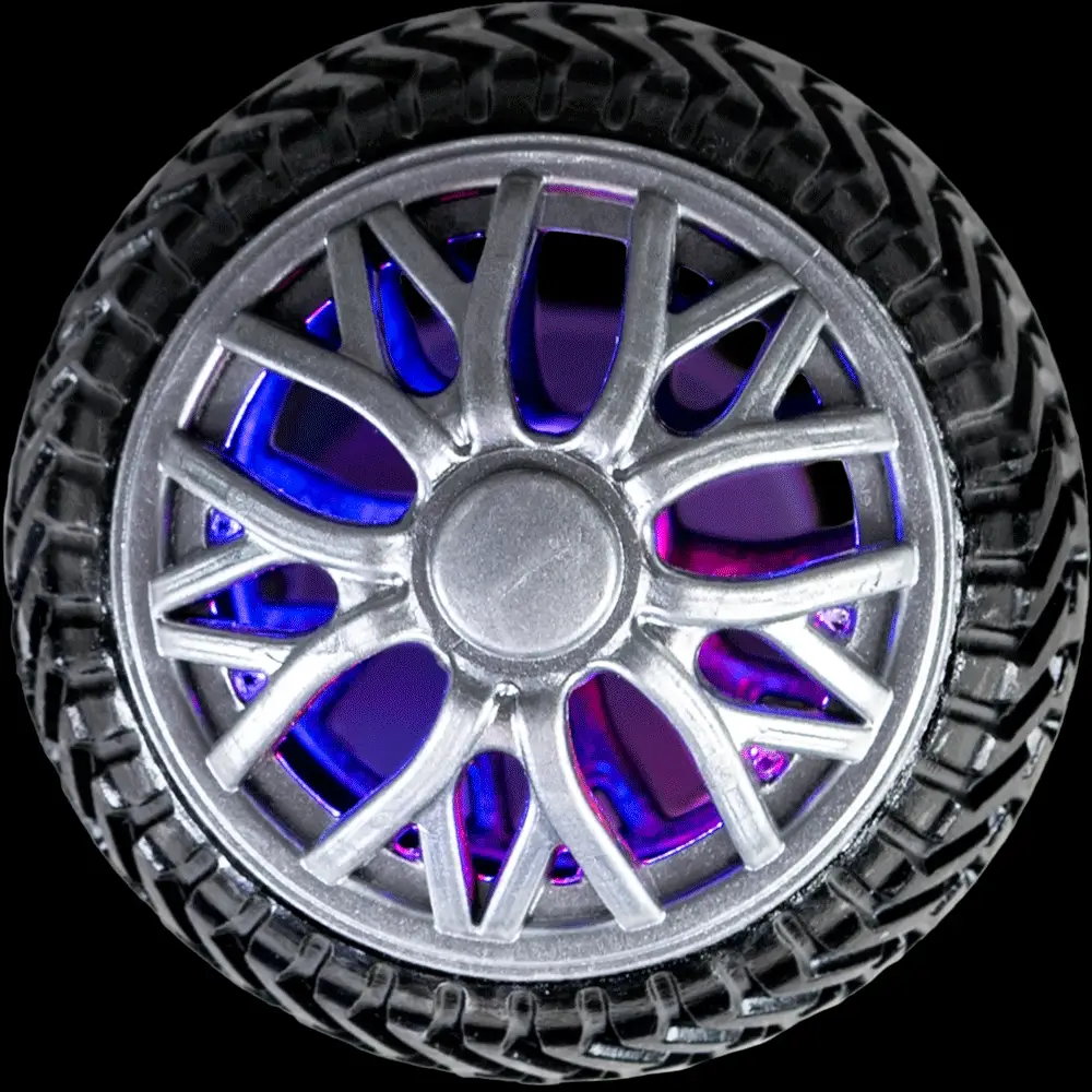 Light Up Silicone Wheel 2.5in - Image 3