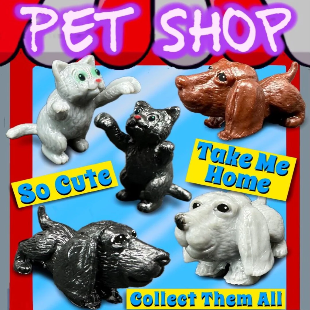 Pet Shop  1" Capsules