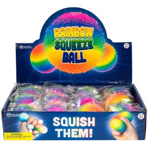 Rainbow Squeeze Flour Ball 4.33in (6pcs) - Image 4