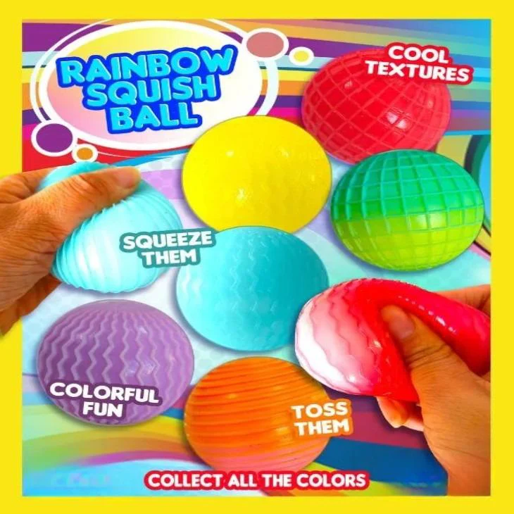 Rainbow Squishy Balls #2