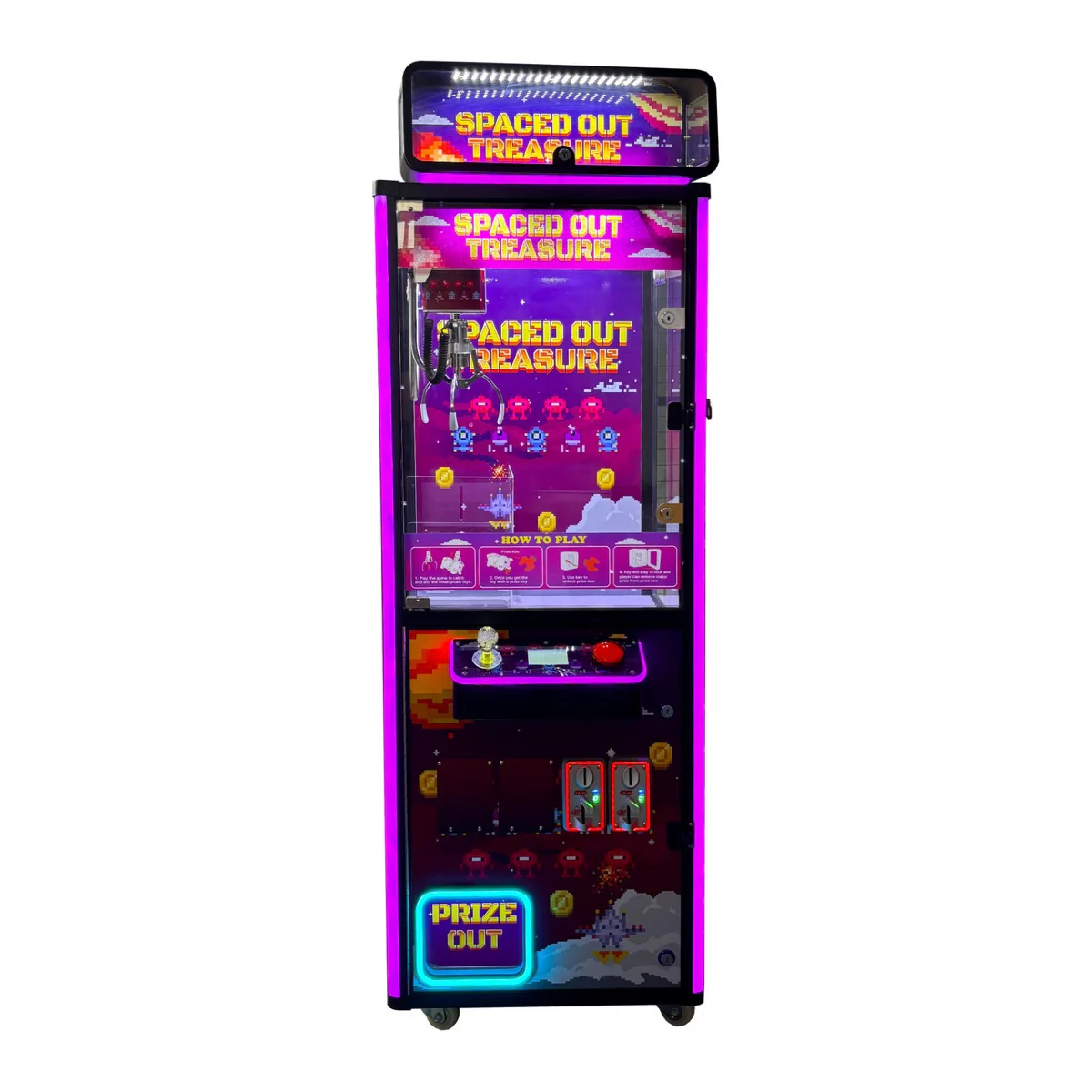 Spaced Out Mega Treasure 22" Claw Machine