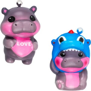 Squishy Hippo 2in (50pcs) - Image 4