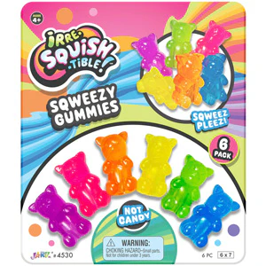 Sqweezy Gummie Bears 6pk - Image 3