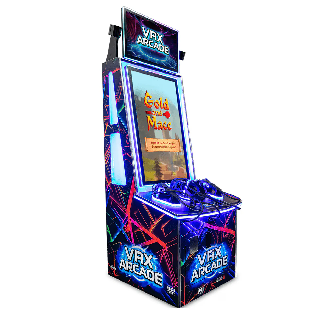 VRX Gold and Mace Virtual Reality Arcade Game - Image 2